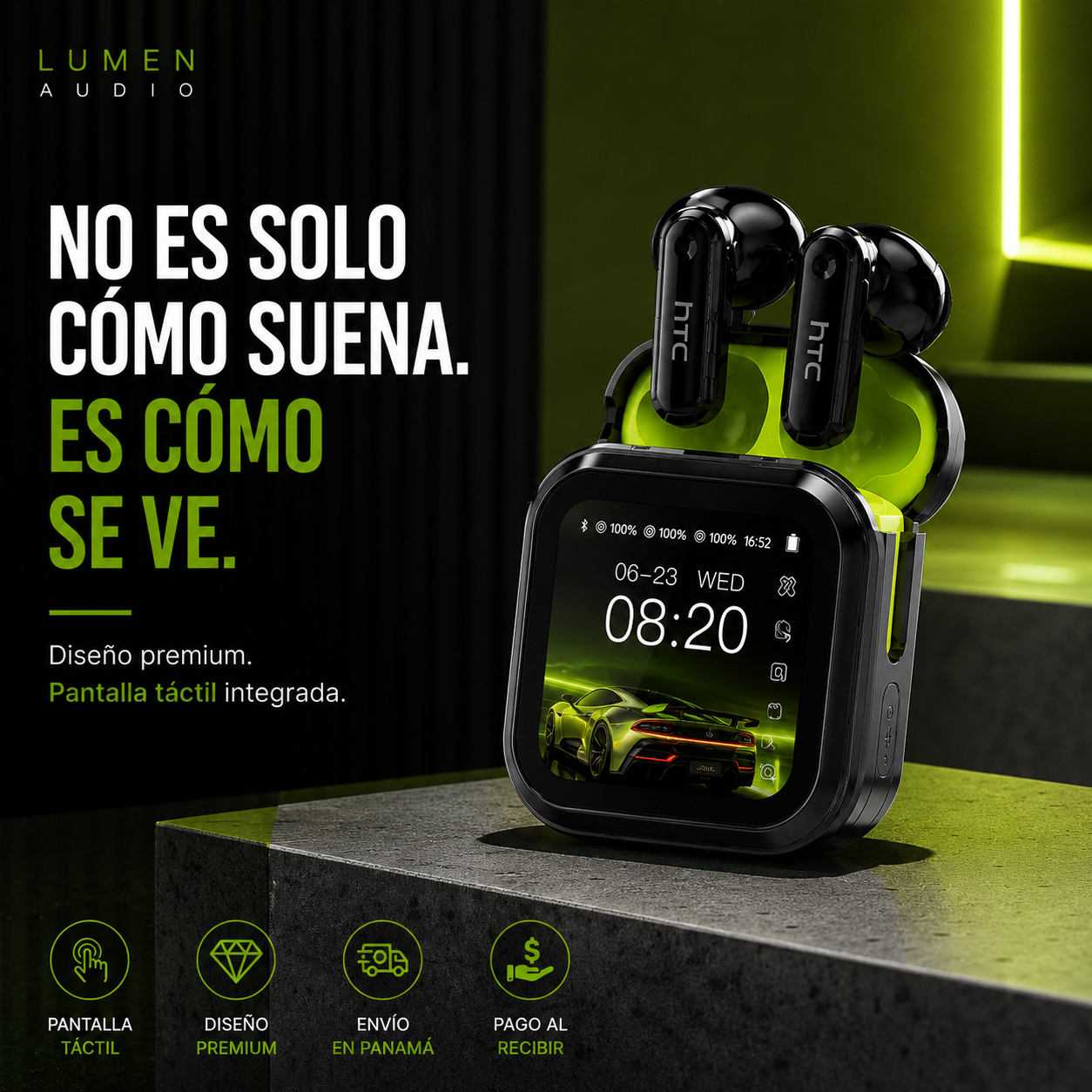 HTC Lumen Audio NE20 – Audífonos Inteligentes